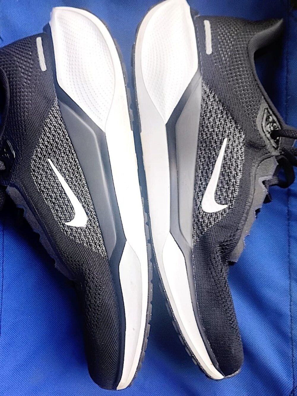 Nike Air Zoom Pegasus 41 Black White Women's Running Shoes Sz 8